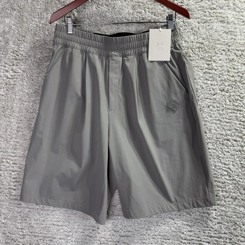 Under Armour x United Arrows Mens Nylon Tech Shorts Gray Size‎ M NWT Rare Collab